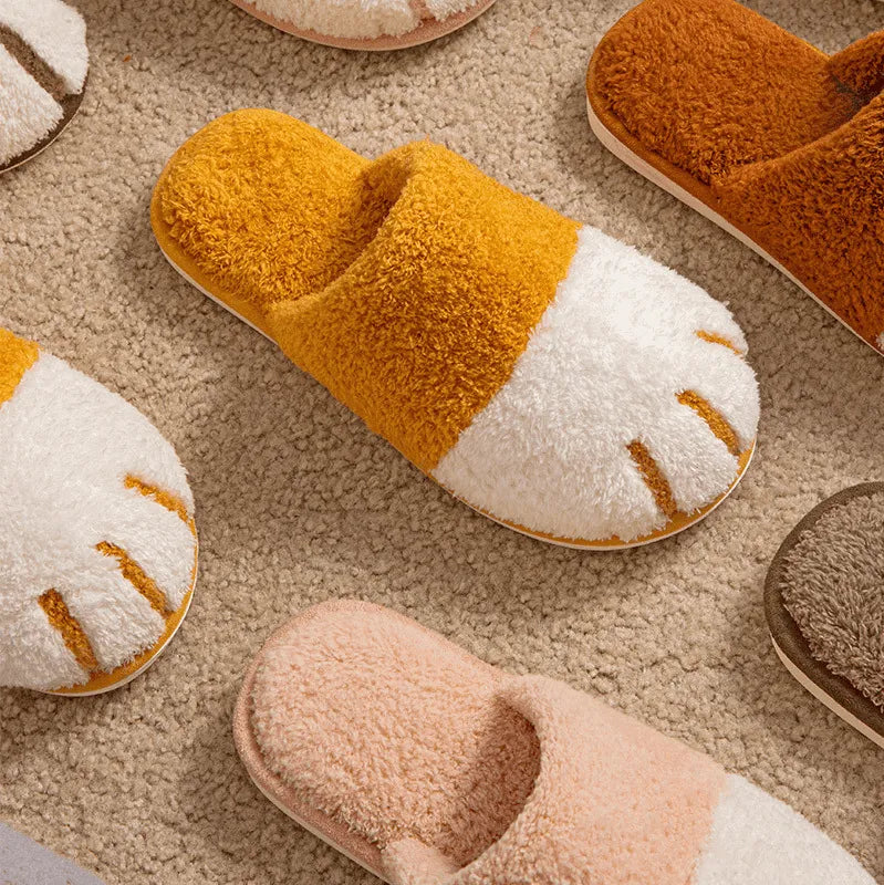 Image Assortiement de Chaussons Pattes de Chats