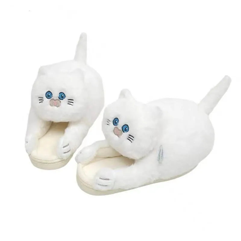 Image Chausson Chat Peureux blanc