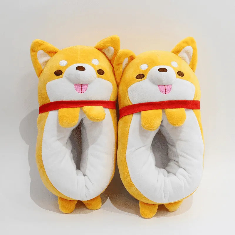 Image Chaussons Corgi Jaune