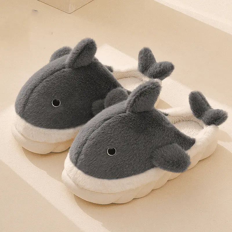 Image Chaussons Dauphin Mignon Gris foncé