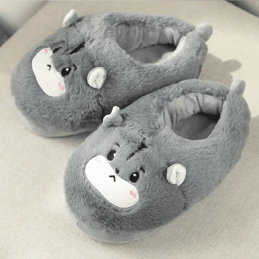 Image Chaussons Hamster Kawaii Curieux