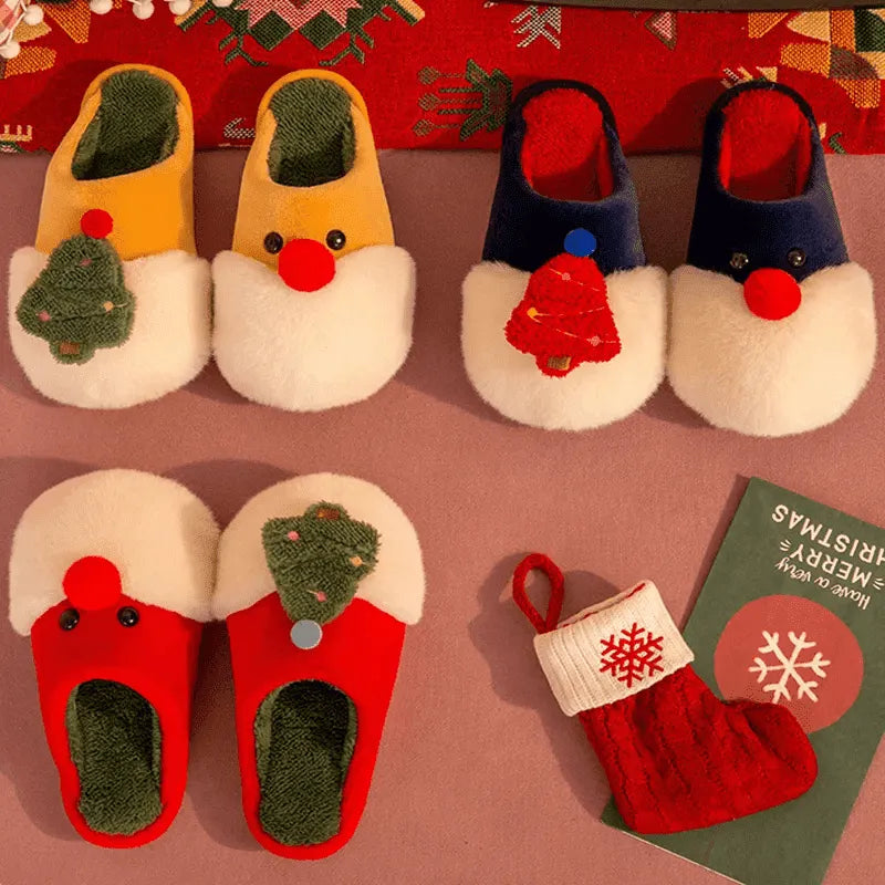 Image Chaussons Père Noël Assortiment