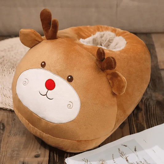 Image Gros Chausson Renne de Noël Kawaii