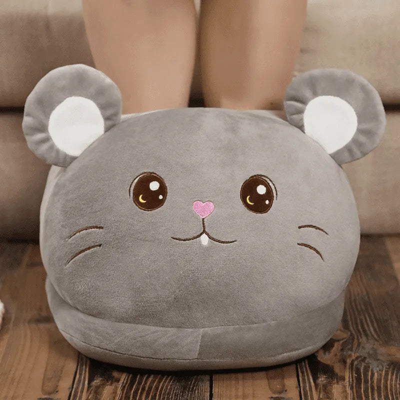 Image Gros Chausson Souris Kawaii vue de face