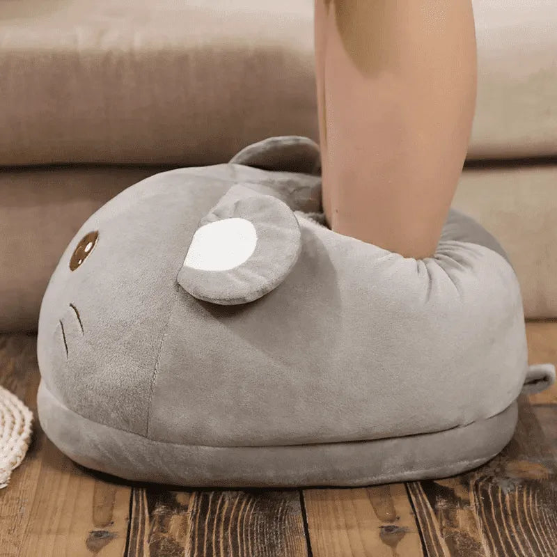 Image Gros Chausson Souris Kawaii vue de profil